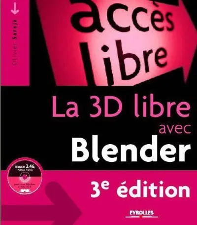 Visuel de La 3D libre avec Blender