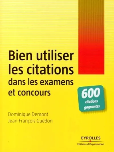 Visuel de Bien utiliser les citations dans les examens et concours