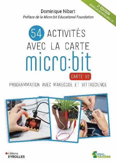 Visuel de 54 activités avec la carte micro:bit