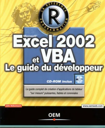 Visuel de Excel 2002 et VBA - La Référence