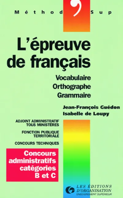 Visuel de Epreuve De Francais