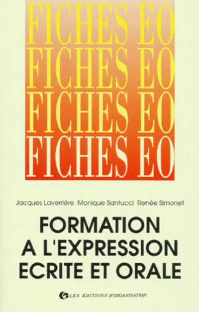 Visuel de Formation A L Expression Ecrite Et Orale