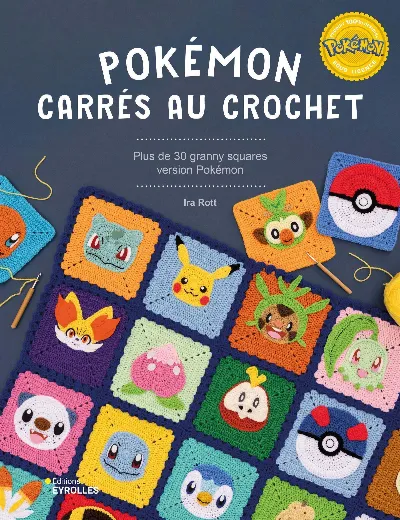 Visuel de Pokémon Carrés au crochet