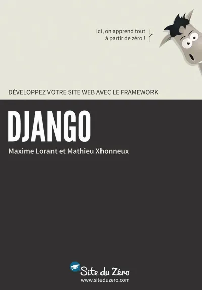 Visuel de Développez votre site web avec le framework Django