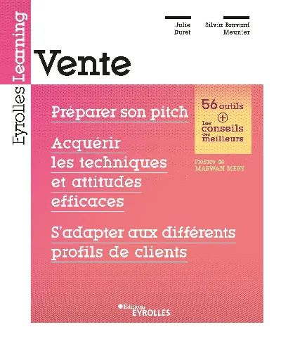 Visuel de Vente, préparer son pitch, acquérir les techniques et attitudes efficaces, s'adapter aux différents profils de clients