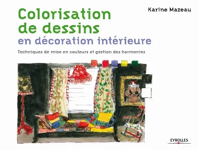 Visuel de Colorisation de dessins en décoration intérieure