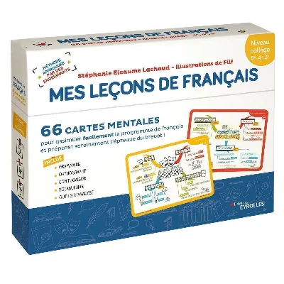 Visuel de Mes leçons de français - Niveau collège - 5e, 4e, 3e