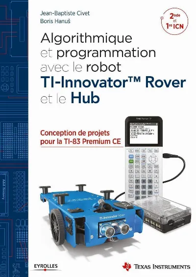 Visuel de Algorithmique et programmation avec le robot TI-Innovator Rover et le Hub