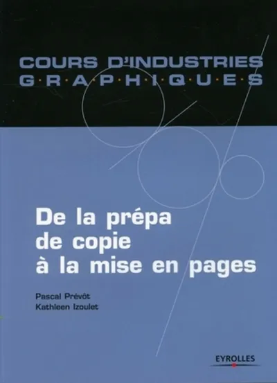 Visuel de De la prepa de copie a la mise en pages
