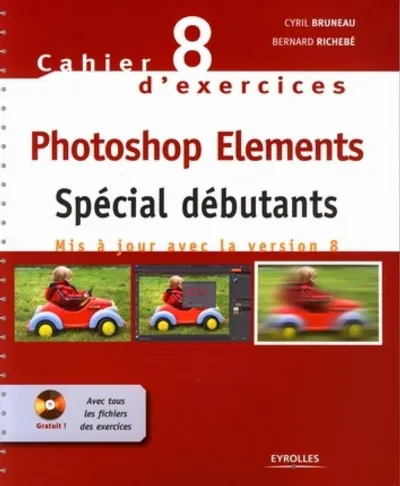 Visuel de Cahier n° 8 d'exercices Photoshop Elements