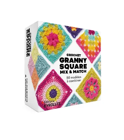 Visuel de Crochet granny square mix et match