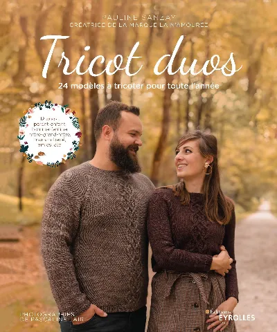 Visuel de Tricot duos, 24 modèles à tricoter pour toute l'année