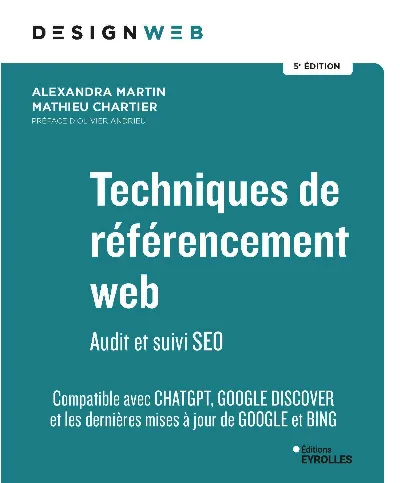 Visuel de Techniques de référencement web - 5e édition