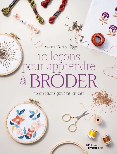 Visuel de 10 leçons pour apprendre à broder