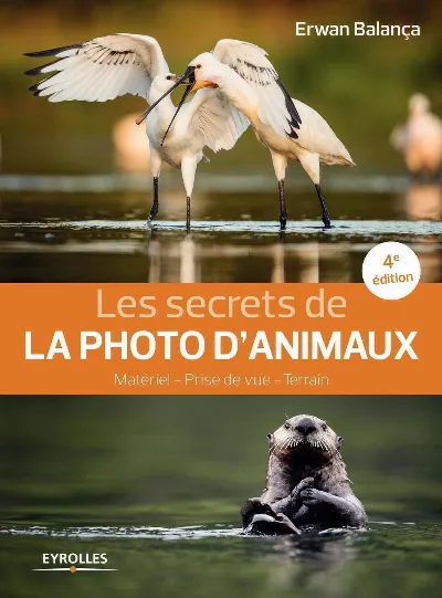 Visuel de Les secrets de la photo d'animaux, matériel, prise de vue, terrain