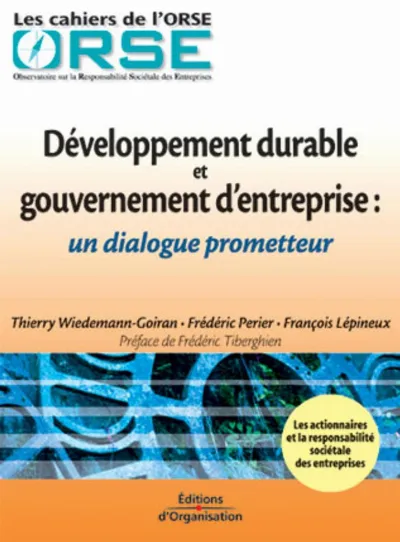 Visuel de Développement durable et gouvernement d'entreprise