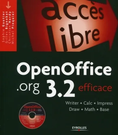 Visuel de OpenOffice.org 3.2 efficace