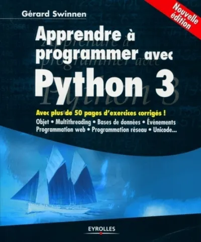 Visuel de Apprendre à programmer avec Python 3