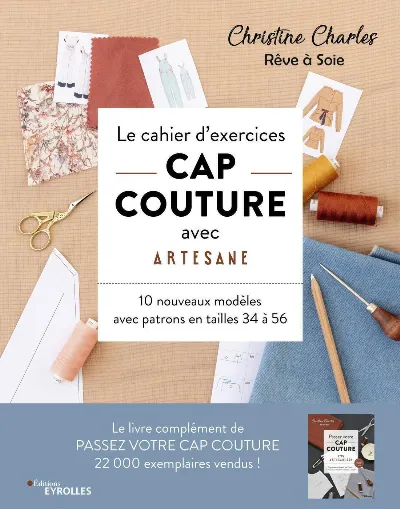 Visuel de Le cahier d'exercices CAP couture avec Artesane