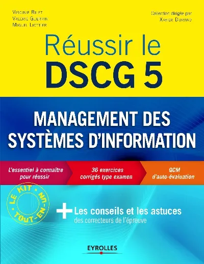 Visuel de Réussir le DSCG 5 - Management des systèmes d'information