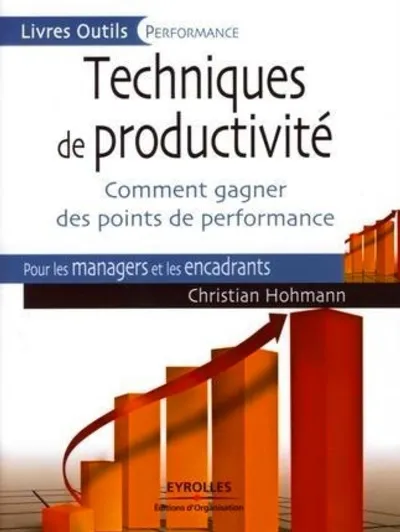 Visuel de Techniques de productivité, comment gagner des points de performance, pour les managers et les encadrants