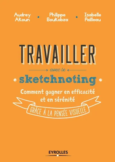 Visuel de Travailler avec le sketchnoting, comment gagner en efficacité et en sérénité grâce à la pensée visuelle