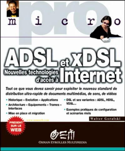 Visuel de ADSL et  xDSL