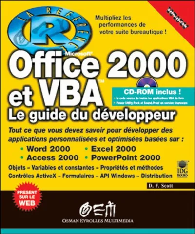 Visuel de Office 2000 et VBA La référence