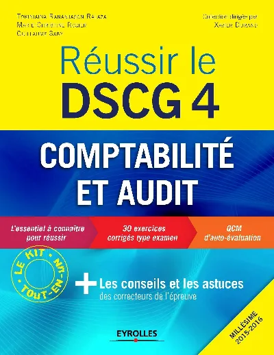 Visuel de Réussir le DSCG 4 - Comptabilité et audit