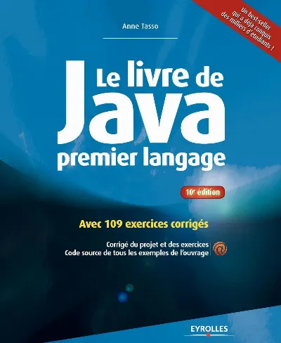 Visuel de Le livre de Java premier langage