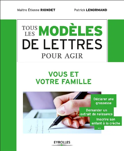 Visuel de Tous les modèles de lettres pour agir - Vous et votre famille