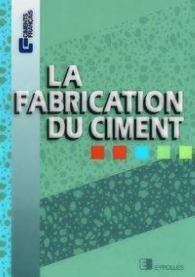 Visuel de Fabrication Du Ciment
