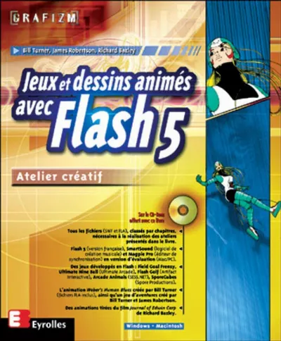 Visuel de Jeux et dessins animés avec Flash 5