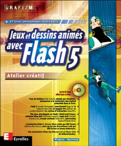 Visuel de Jeux et dessins animés avec Flash 5