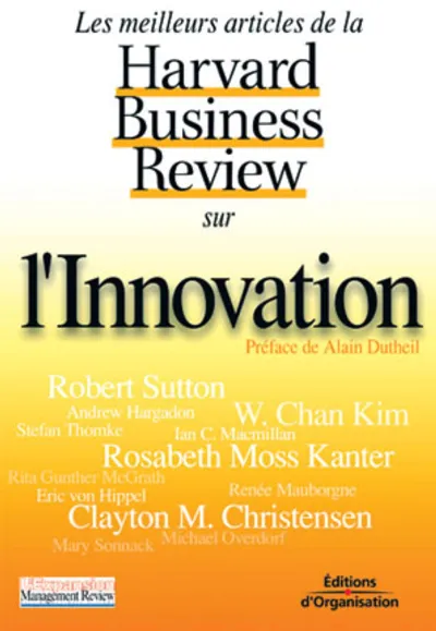 Visuel de Les meilleurs articles de la Harvard Business Review sur l'innovation