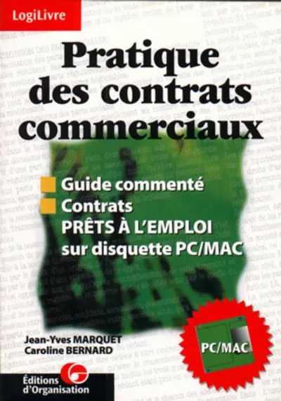 Visuel de Pratique des contrats commerciaux