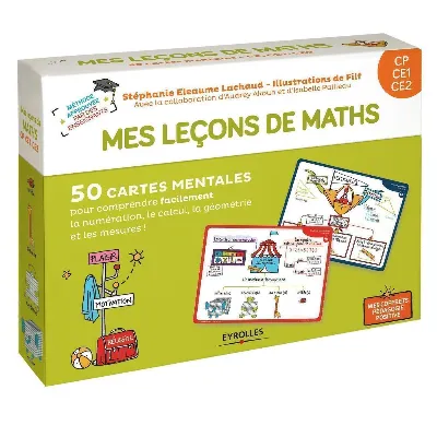 Visuel de Mes leçons de math CP, CE1, CE2