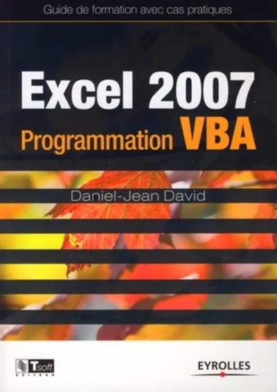 Visuel de Excel 2007 - Programmation VBA