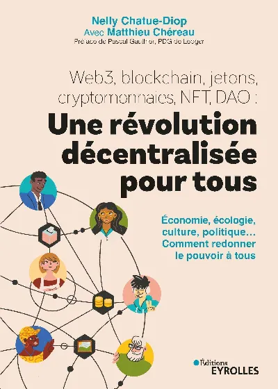 Visuel de Web3, blockchain, jetons, cryptomonnaies, NFT, DAO : une révolution décentralisée pour tous