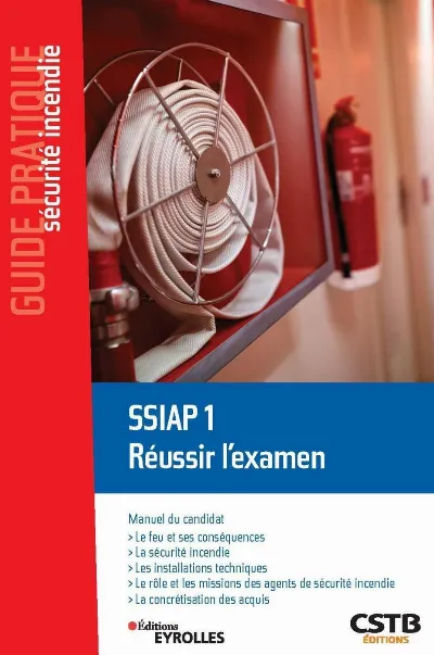 Visuel de SSIAP 1 Réussir l'examen