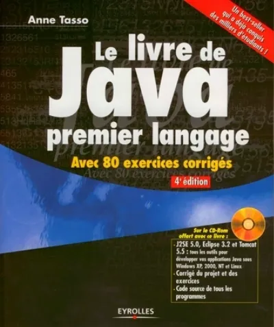 Visuel de Le livre de Java premier langage