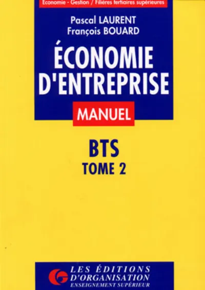 Visuel de Economie d'entreprise