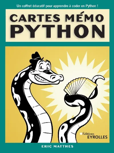 Visuel de Cartes mémo Python