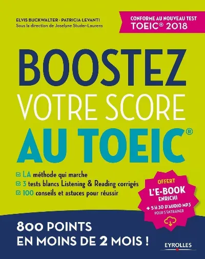 Visuel de Boostez votre score au TOEIC