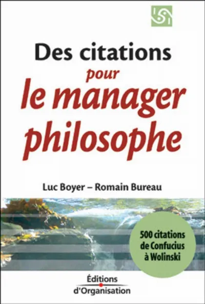 Visuel de 500 citations pour le manager philosophe (version poche)
