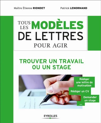 Visuel de Tous les modèles de lettres pour agir - Trouver un travail ou un stage