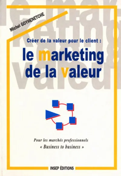 Visuel de Creer de la valeur pour le client : le marketing de la valeur. pour les marches