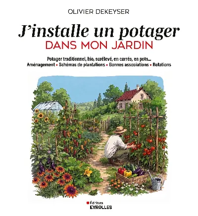 Visuel de J'installe un potager dans mon jardin
