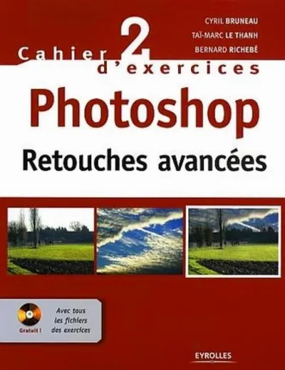 Visuel de Cahier n° 2 d'exercices Photoshop