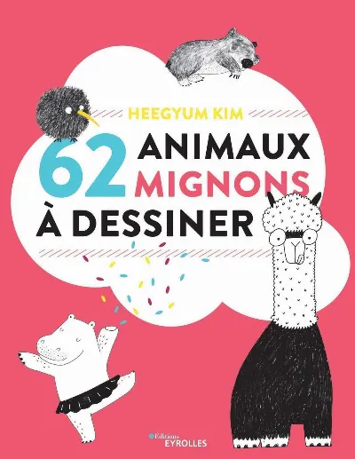 Visuel de 62 animaux mignons à dessiner